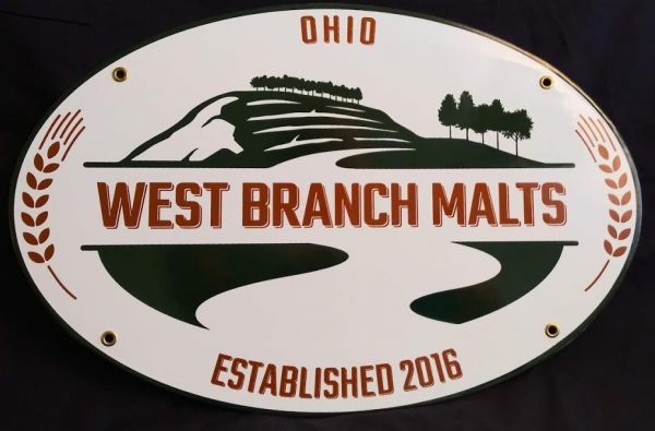 16" WBM Metal Sign