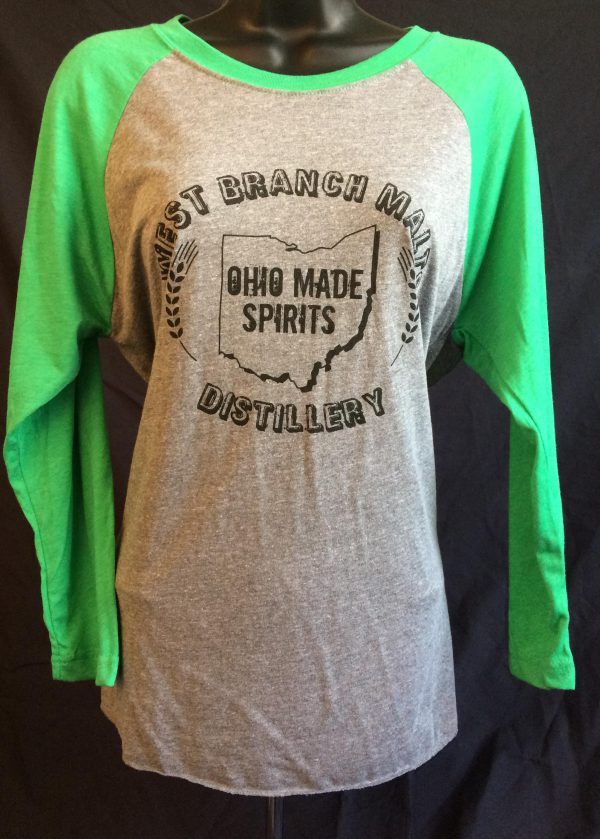 Green 3/4 Sleeve Shirt