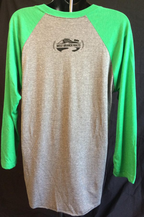 Green 3/4 Sleeve Shirt - Image 2