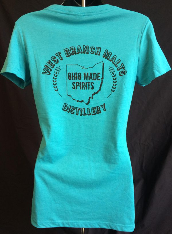 Blue V-Neck Shirt - Image 3