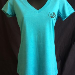 Blue V-Neck Shirt