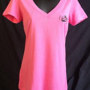 Pink V-Neck Shirt