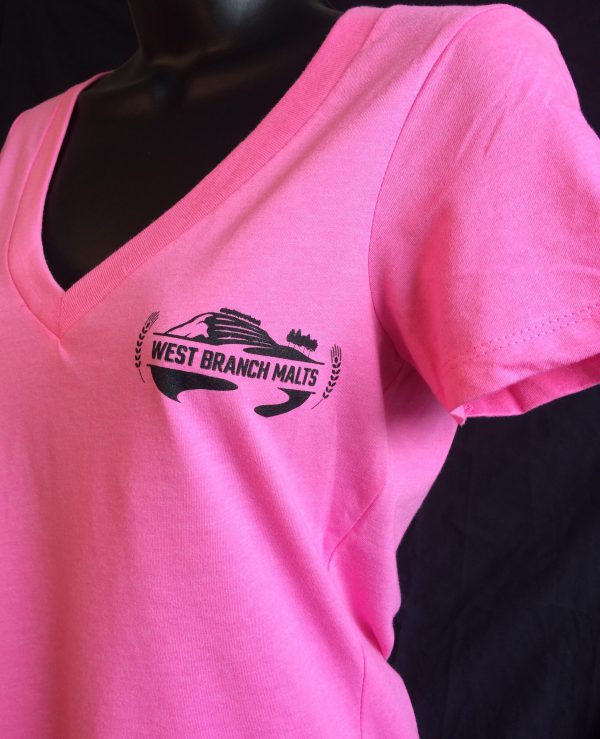 Pink V-Neck Shirt - Image 3