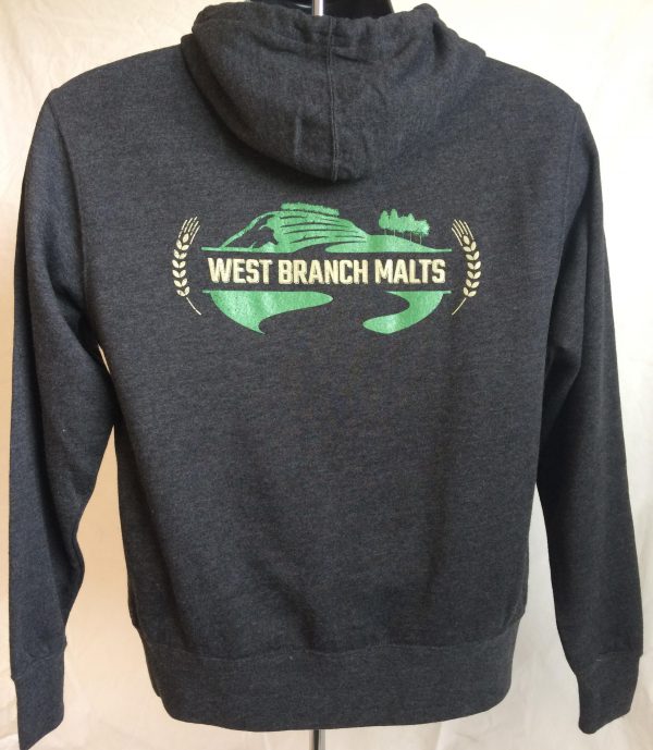 Gray Zip-Up Hoodie - Image 2