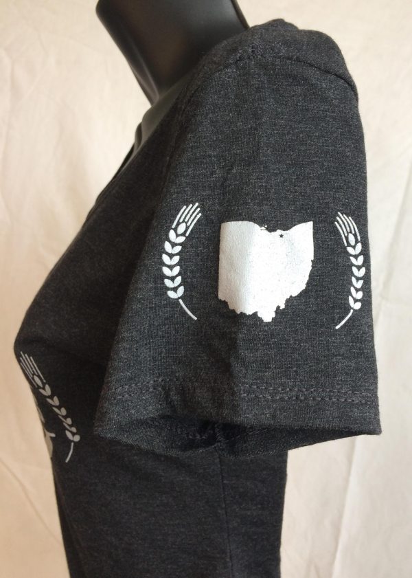 Black Scoop Neck Shirt - Image 2